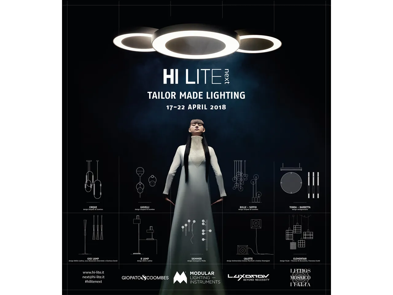 HI LITE NEXT FUORISALONE 2018 INVITO GENERALE 2018